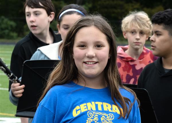South River Feeder Elementary, Middle and High School Combined Band Performing
